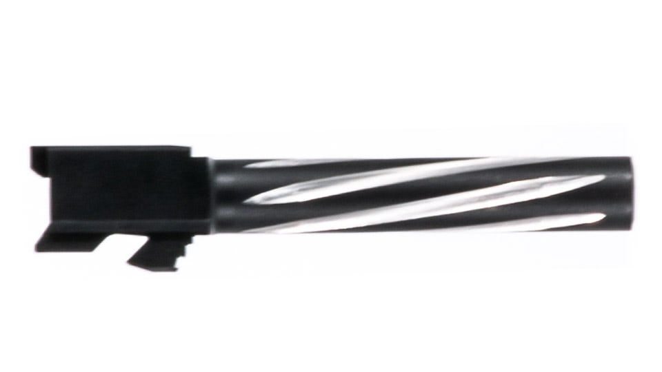 Barrel for Grizzly 101 & Glock 17 9MM, 416R SS Bear Claw Fluted, Unthreaded