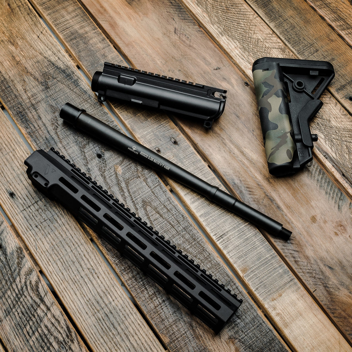 Rosco Manufacturing K9 AR-15 Barrel - 13.95" - 5.56 NATO - Mid-Length - w/ Gas Tube