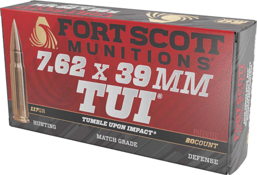 FORT SCOTT 7.62X39 117GR TUI