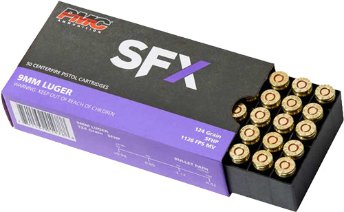 PMC 9MM LUGER 124GR SFX HP