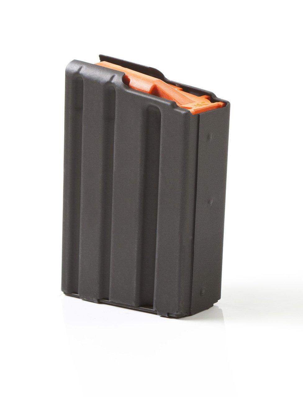 ASC AR15 MAGAZINE .223 BLK STS W/ORNG FOLLOWER 10/RD