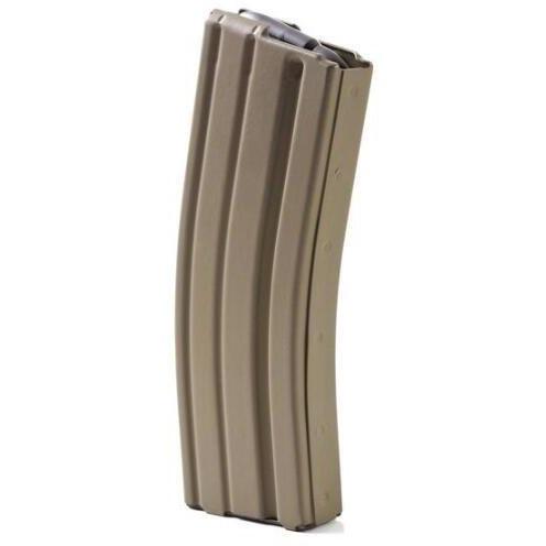 ASC AR15 MAGAZINE .223 FDE STS W/BLK FOLLOWER 30/RD