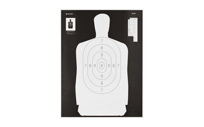 ACTION TGT B34 BLK/WHT SILHO 100PK