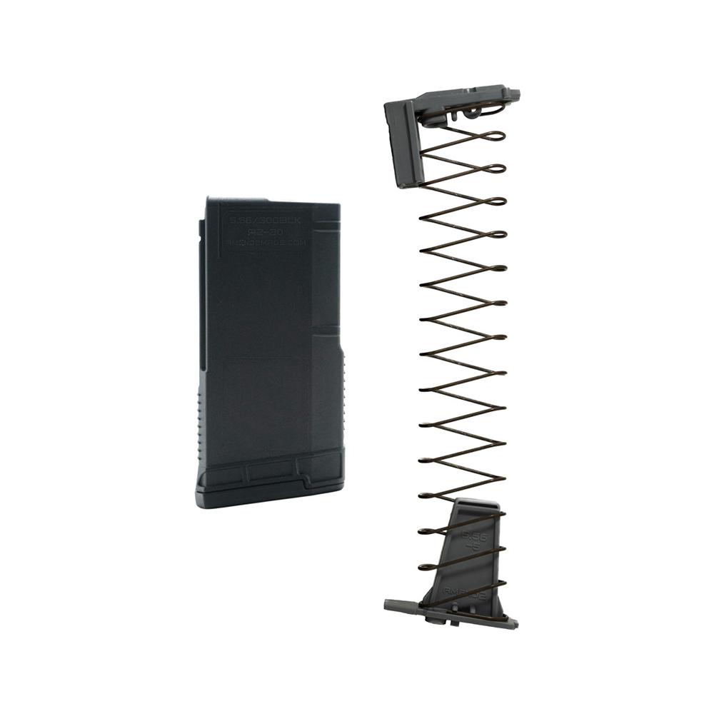 A2 AR15/M4/M16 556x45mm NATO/223Rem/300AAC BO Blk 15/20 15Rd Mag CO Com