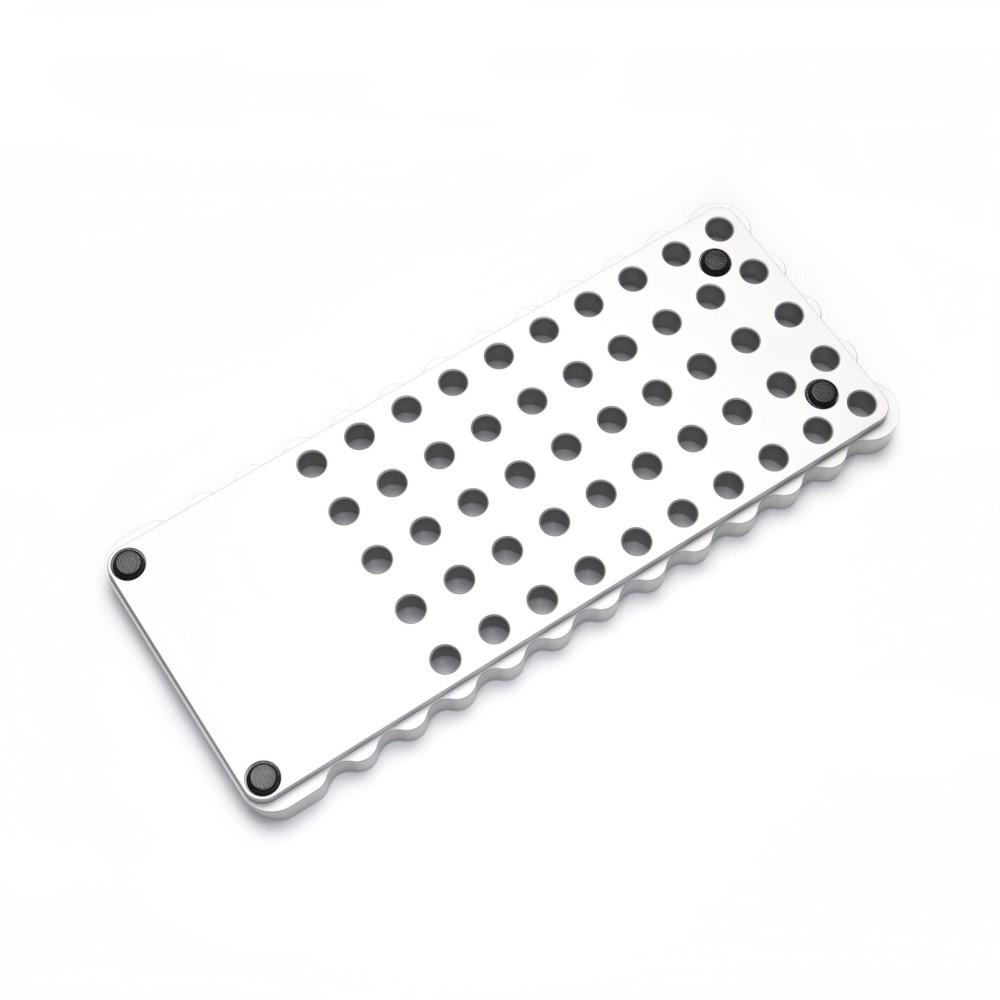 Area419 Billet Loading Block Clear Anodized with Area 419 in the tray 308
