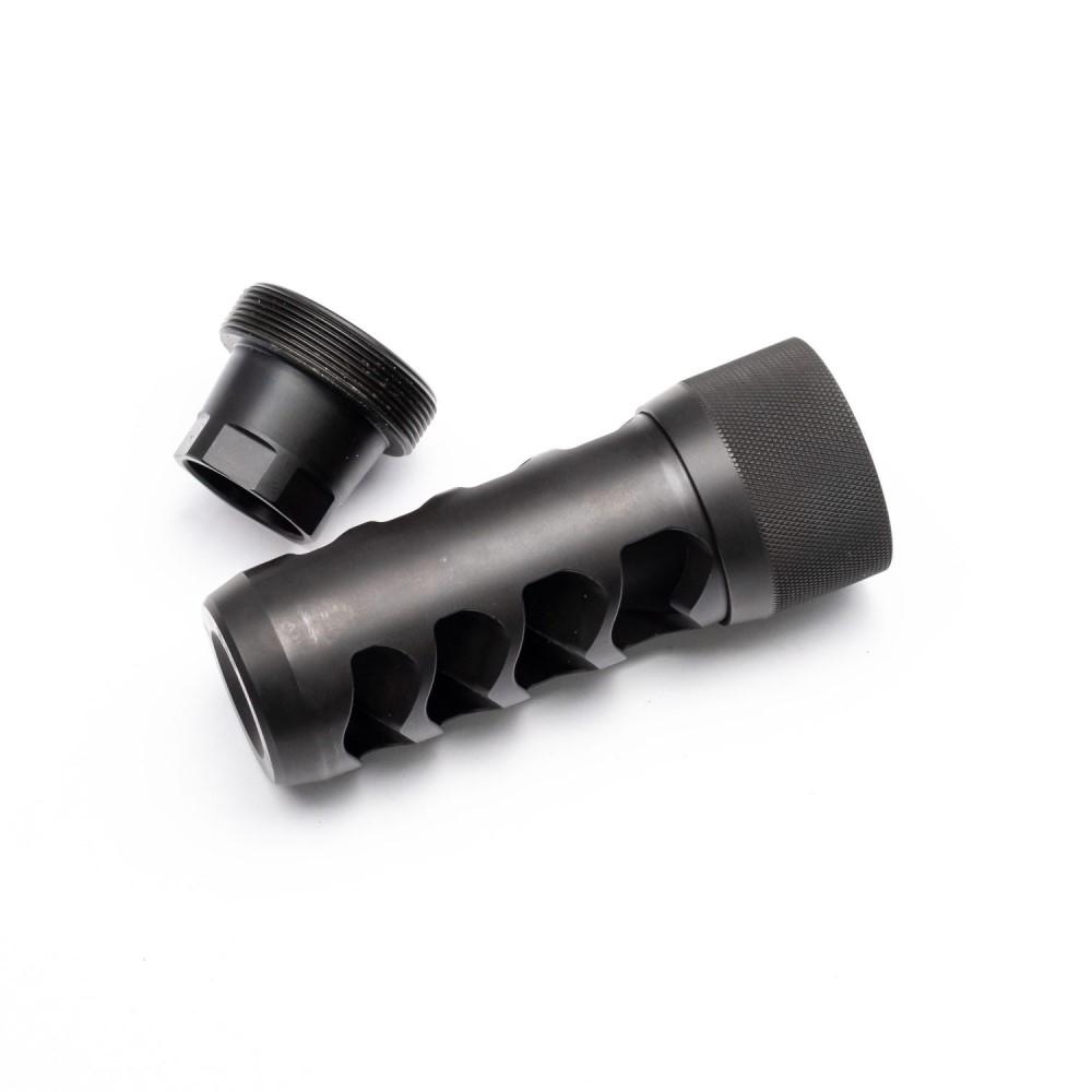 Area419 Sidewinder Mag Self Timing Muzzle Brake 375 cal BLK Nitride 5/8-24