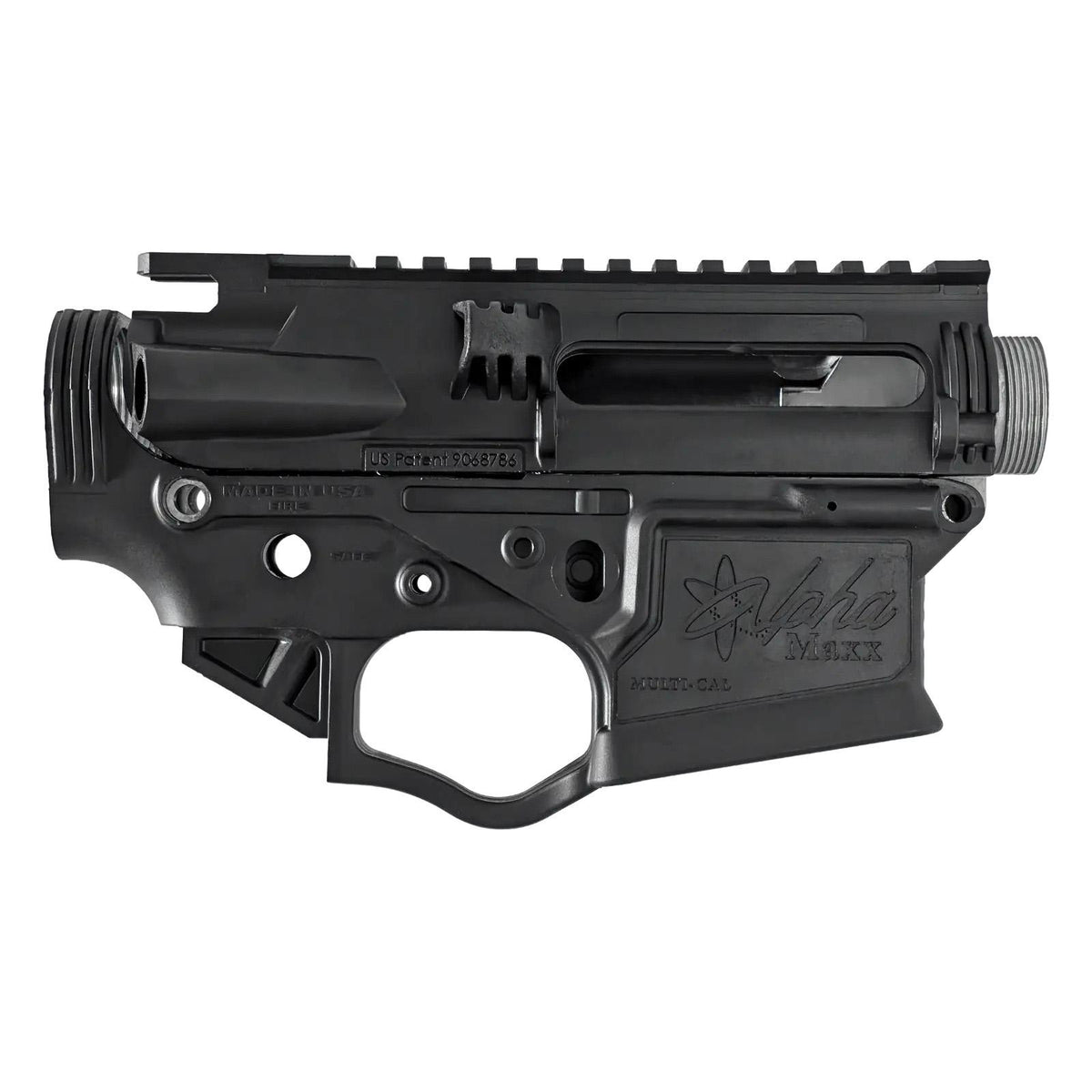 ATI ALPHA MAXX LOWER AND UPPER SET STRIPPED BLACK W/ SCREWS