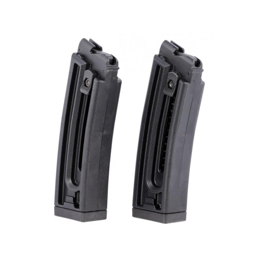 ATI GSG GSG-16 .22LR 10 SHORT ROUND MAGAZINE TWIN PACK