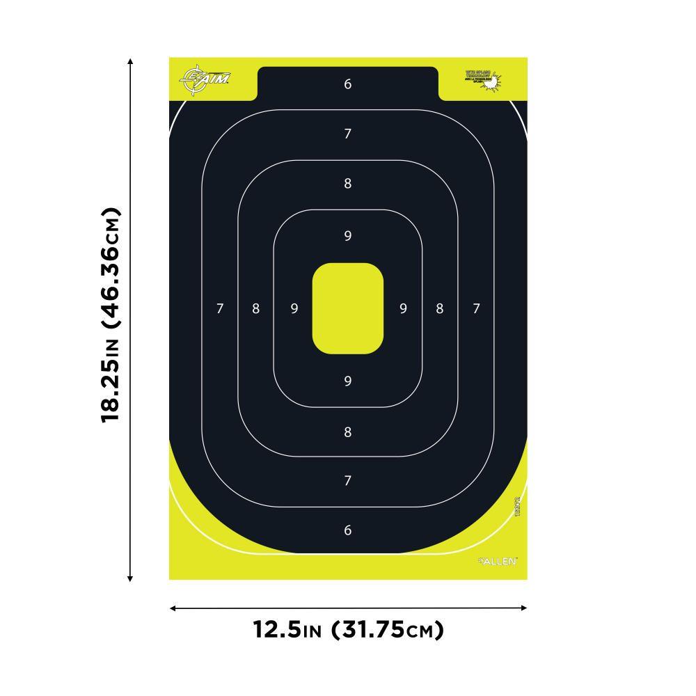 ALLEN EZAIM SPLASH REACTIVE 12.5 x 18.25 SILHOUETTE 30 PER PAD