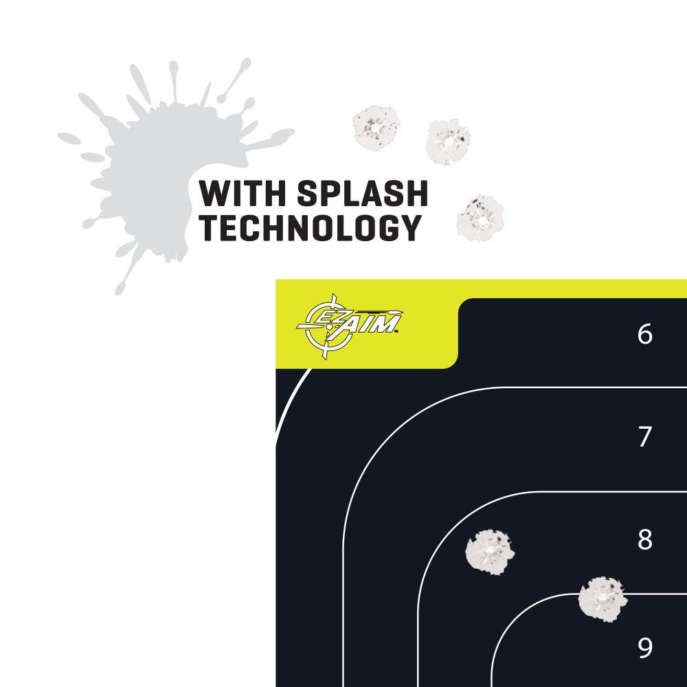 ALLEN EZAIM SPLASH REACTIVE 12.5 x 18.25 SILHOUETTE 30 PER PAD