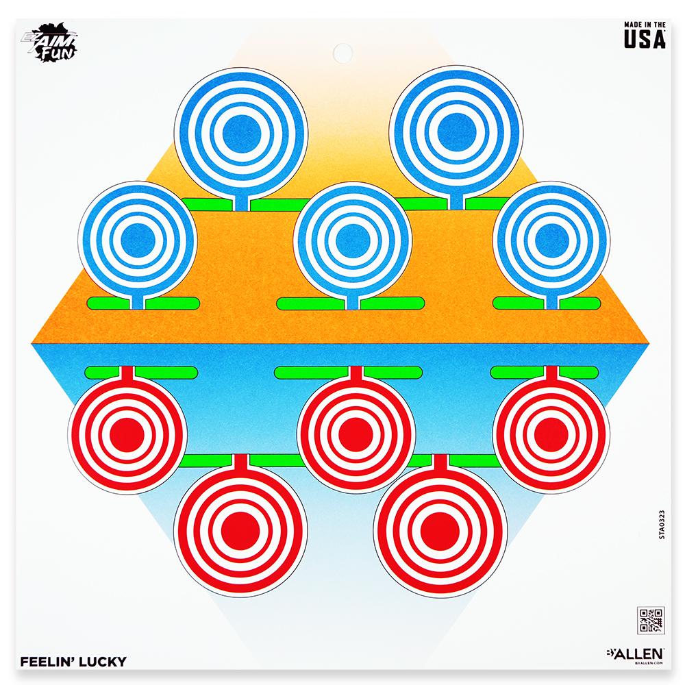 EZ AIM FUN PAPER 12 X 12 PLINKING THE DAY AWAY TARGET ASSORTMENT