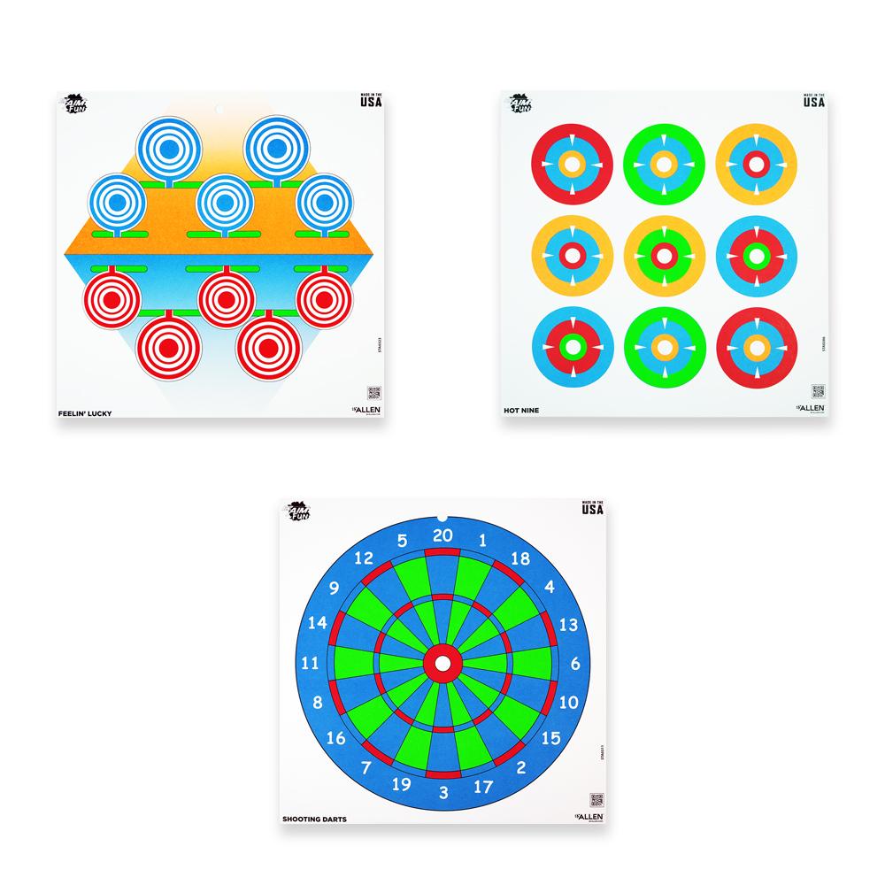 EZ AIM FUN PAPER 12 X 12 PLINKING THE DAY AWAY TARGET ASSORTMENT