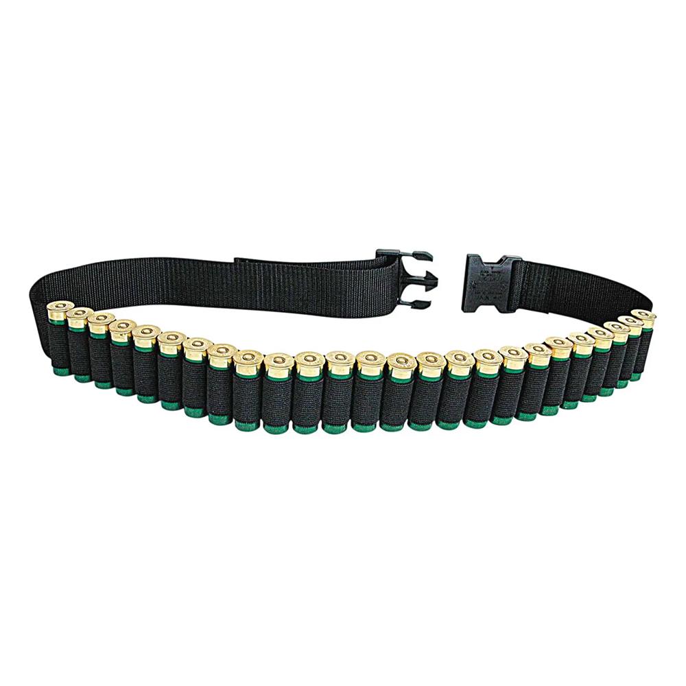 SHOTSHELL BELT HOLDS 25 BLACK