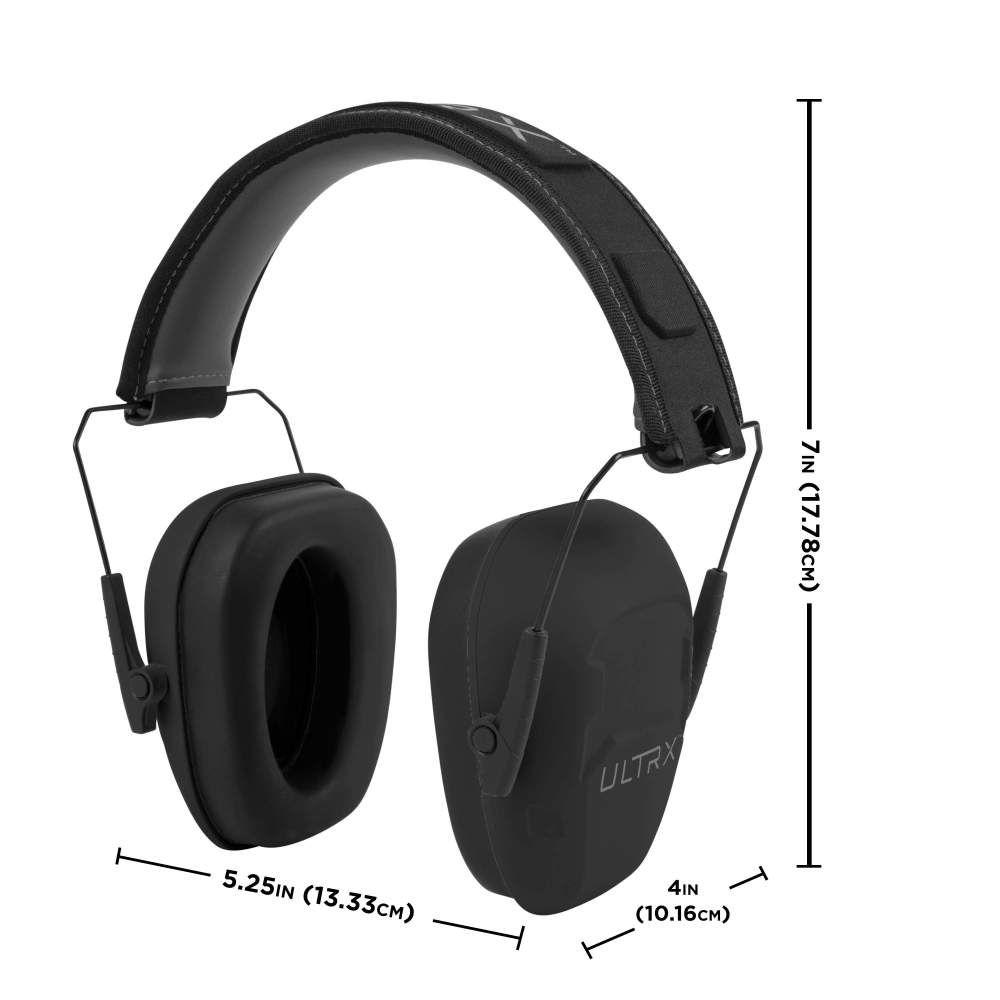 ALLEN ULTRX SHIELD PASSIVE MUFF MIDNIGHT GRAY