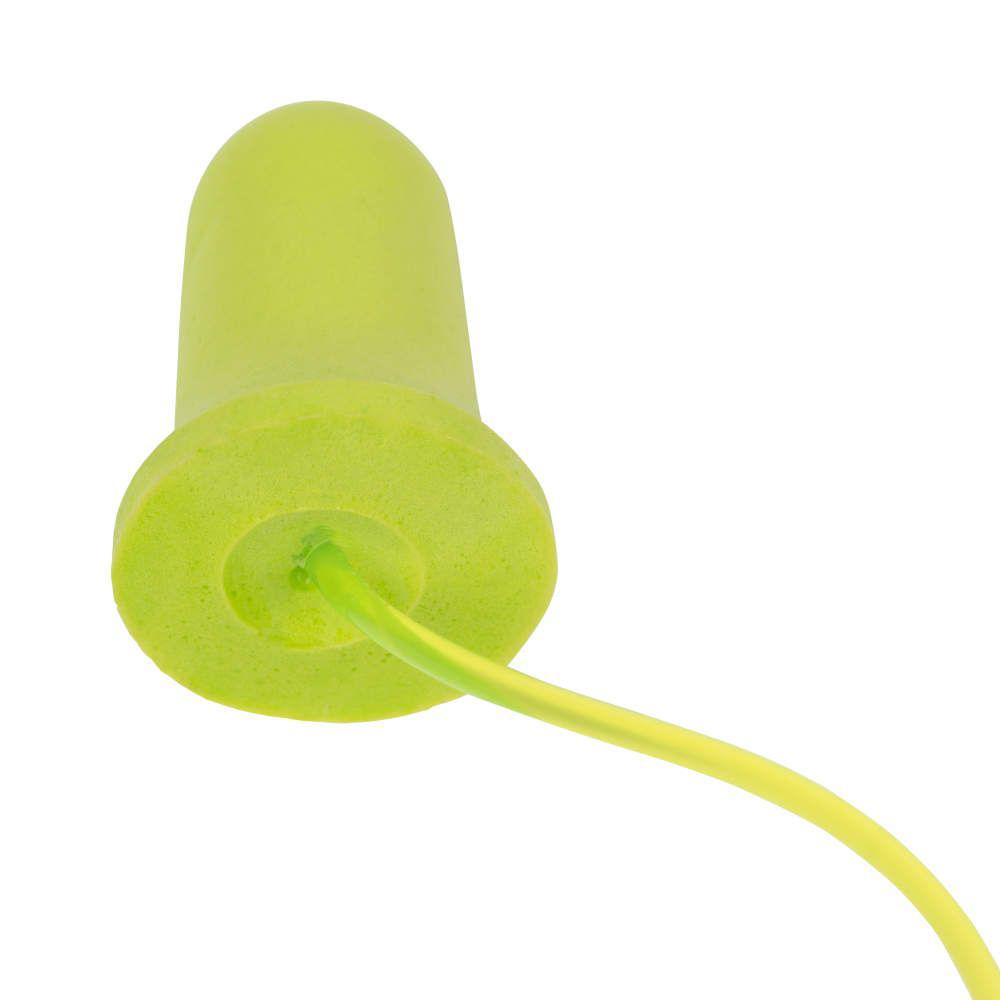ULTRX Tethered Tapered Foam Ear Plugs - 5 Pairs - Lime