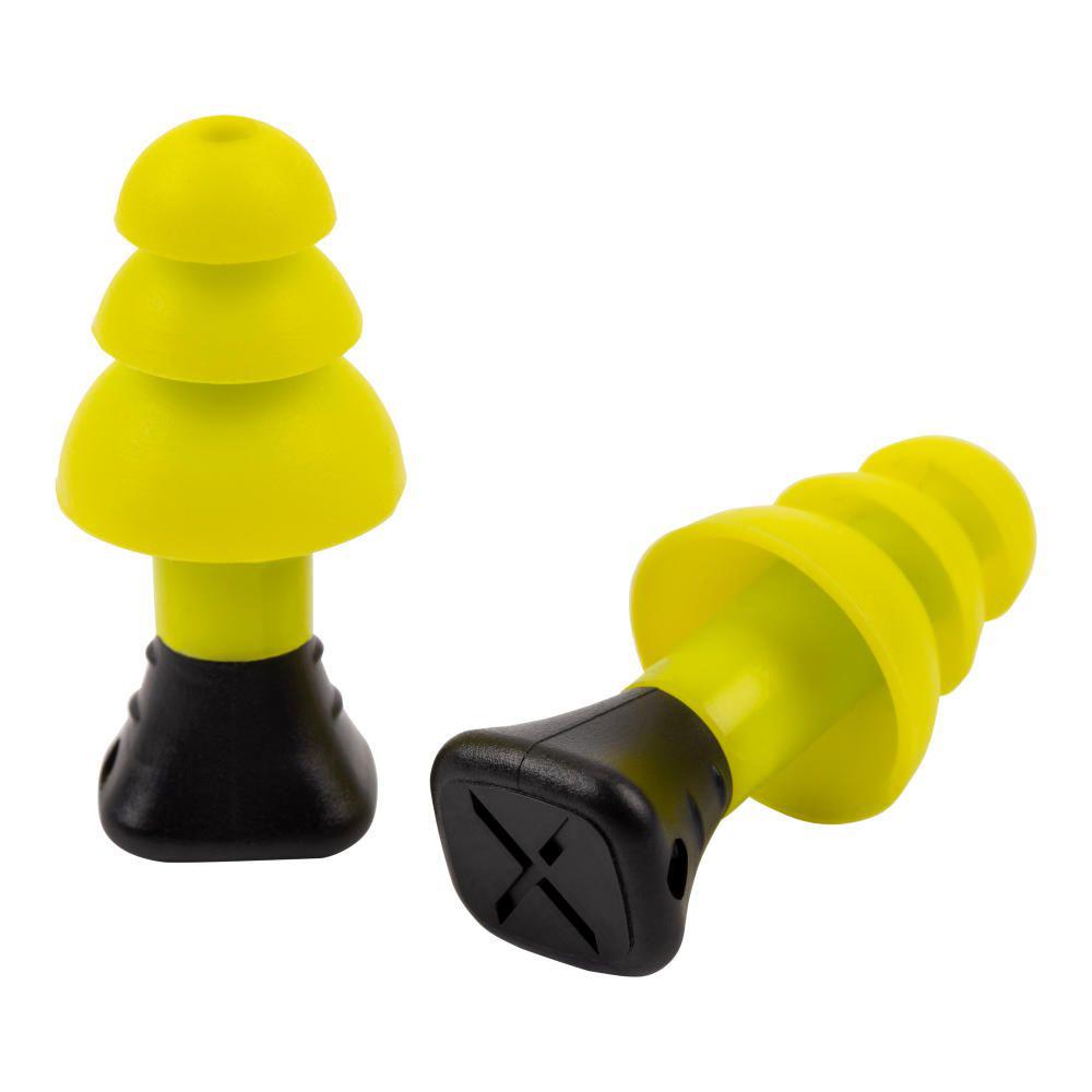 ULTRX Silicone Ear Plugs - 5 Pairs - Yellow