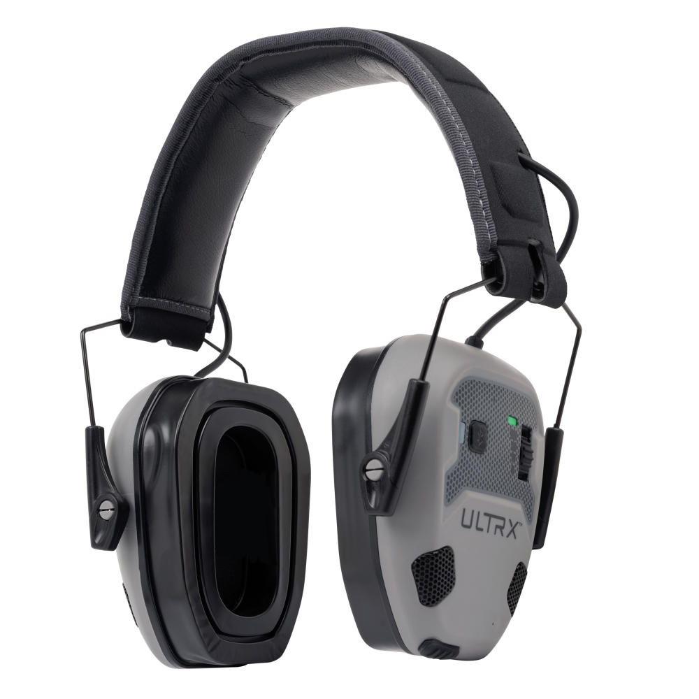 UltrX Bionic Fuse Bluetooth Electronic Earmuff - Cement Gray