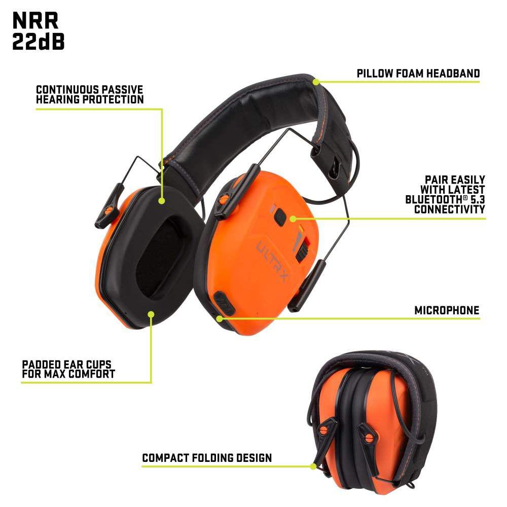 ALLEN ULTRX BIONIC BLUETOOTH EMUFF BRAVE ORANGE
