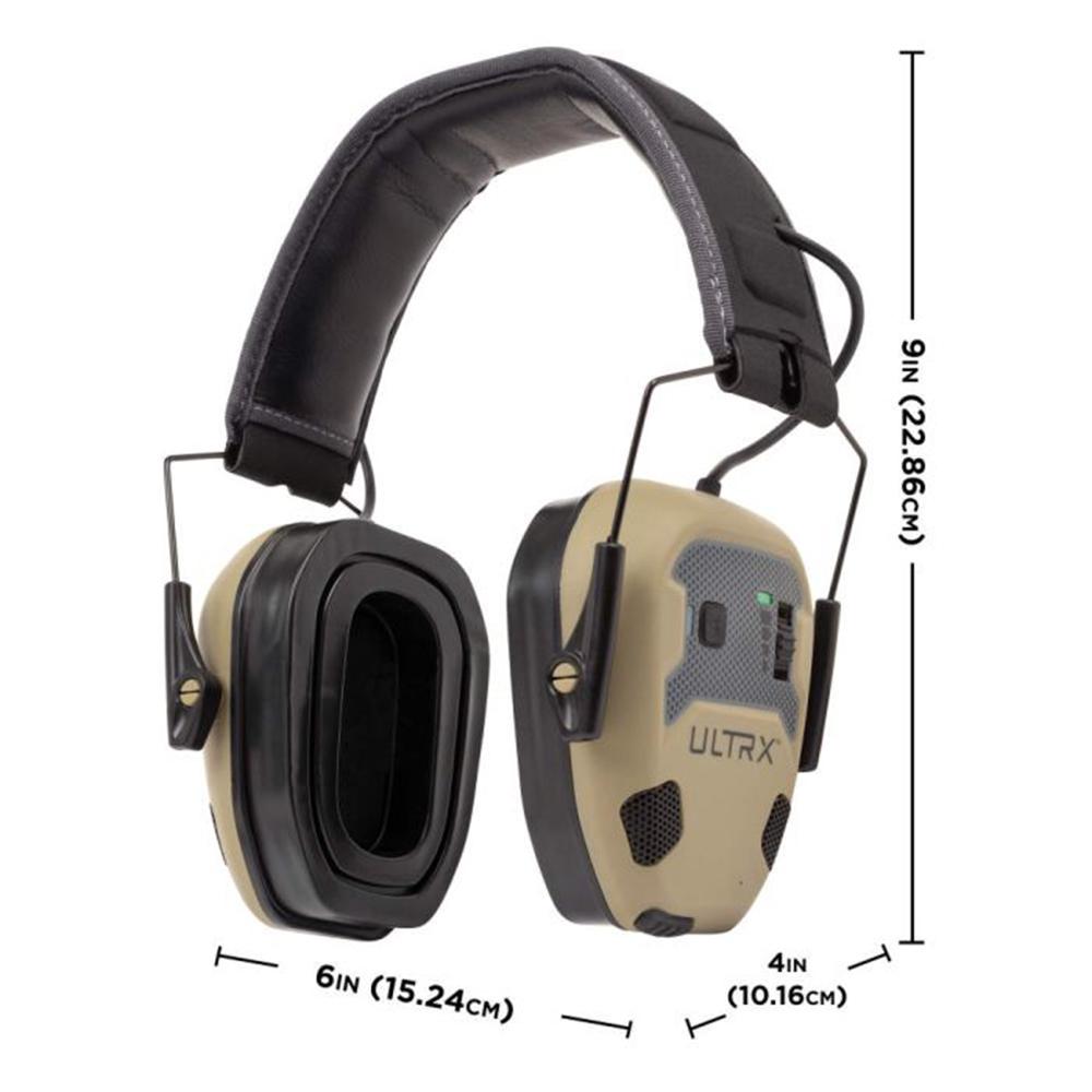 ULTRX Bionic Fuse Bluetooth Electronic Earmuff - FDE