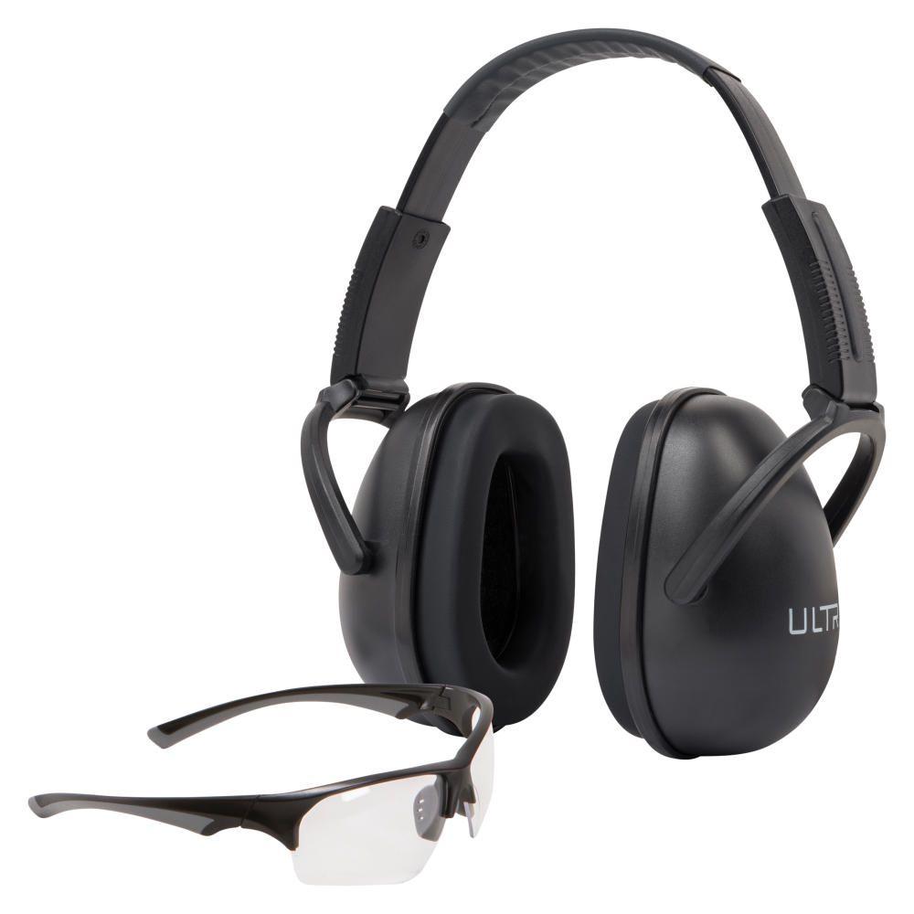ALLEN ULTRX BLOCKER EAR/ EYE PROTECTION COMBO BLACK