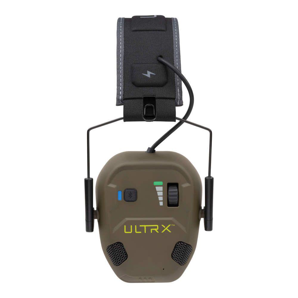 UltrX Bionic Fuse Ion Bluetooth Electronic Earmuff - Olive