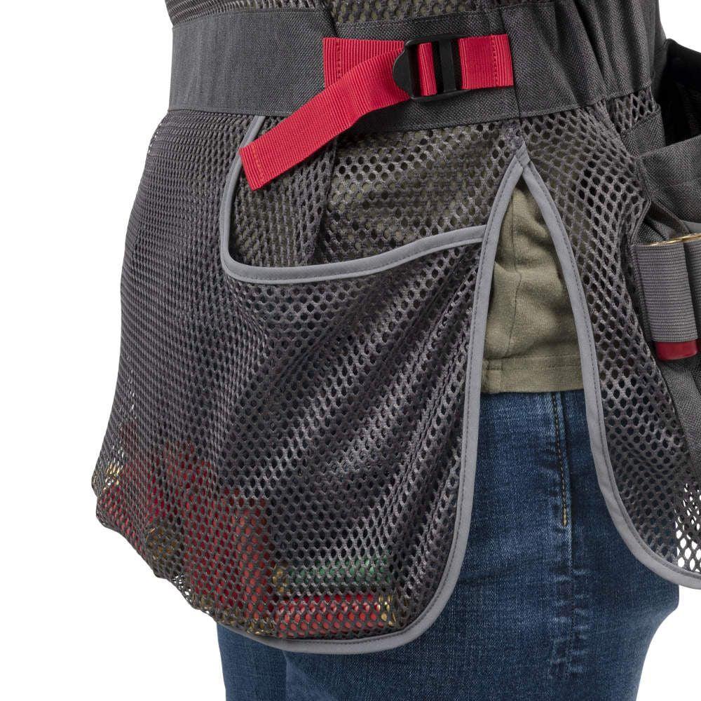 ALLEN COMPETITOR SHOOTING VEST - R OR L - M/L - GRAY