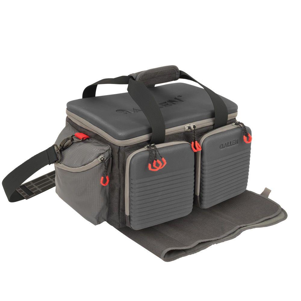 ALLEN COMPETITOR PREMIUM RANGE BAG WITH FOLD-UP MAT GRAY MOLDED