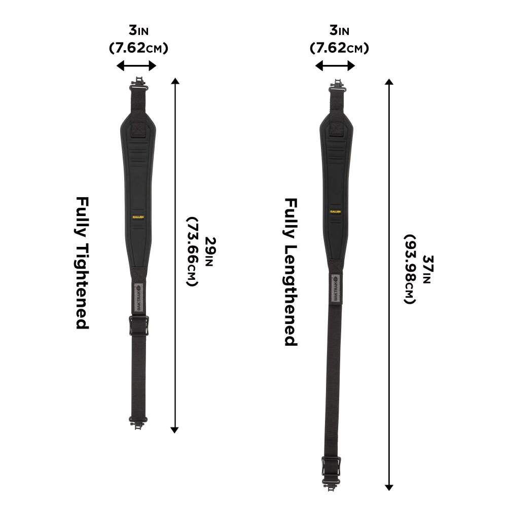 ALLEN BAK TRAK SOLO SLING, GLEN EAGLE BLACK