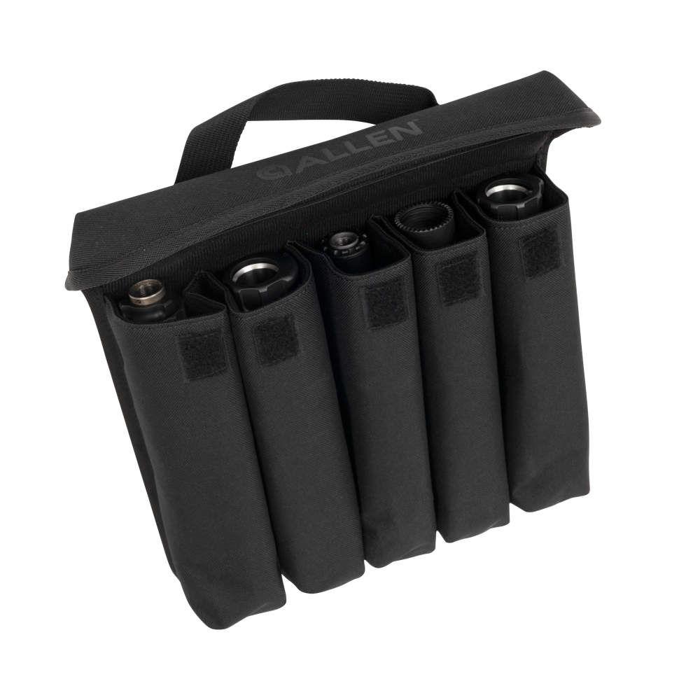ALLEN Suppressor Case Tactical 5Can Silencer Bag Black