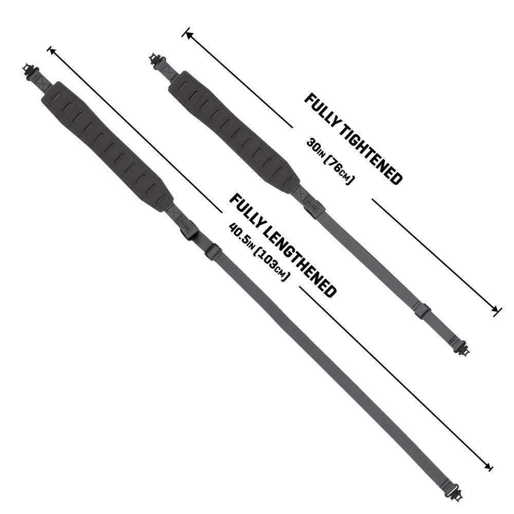 ALLEN KLNG TRACTION MOLDED RUBBER SLING, MIDNIGHT GRAY