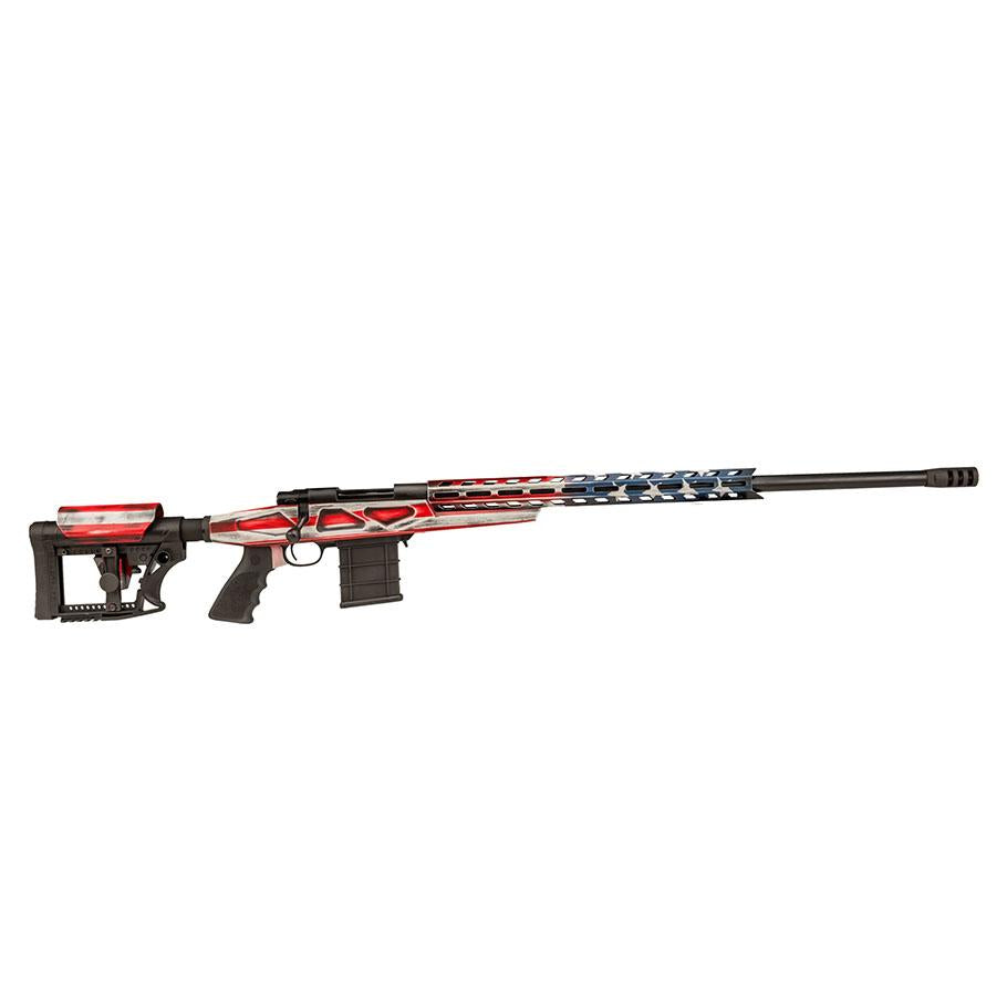 Howa APC Chassis M1500 6.5CM 24in US Flag w/2 grips 3-mags Bipod