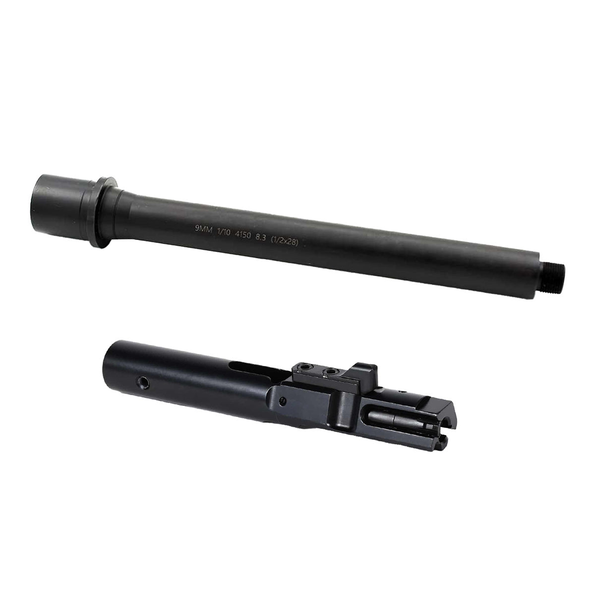 AT3 AR-9 Barrel Builder Kit - 8.3″ 9mm Straight Profile Barrel & BCG