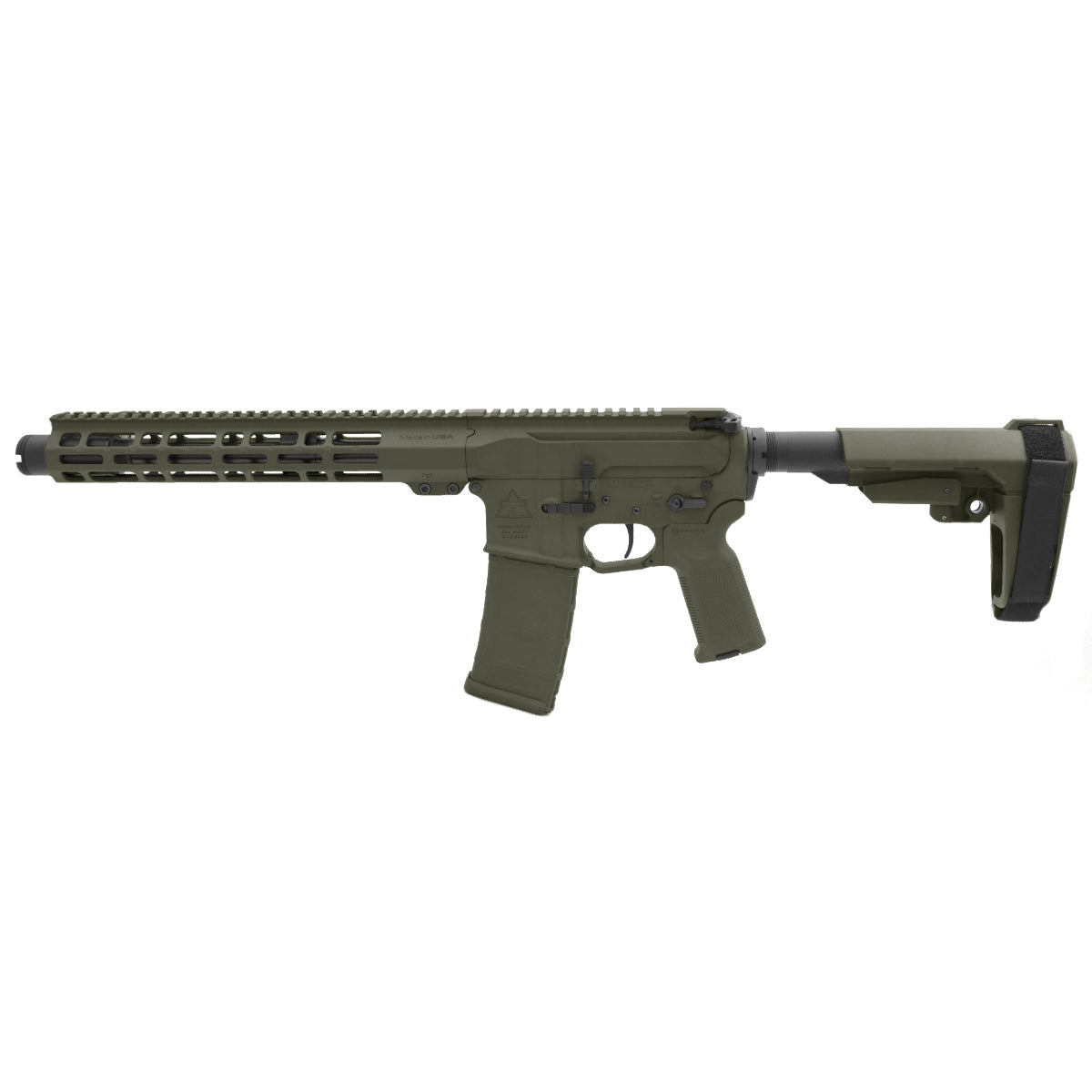 AT3™ AT-15 ALTERNATOR Pistol 10.5 Inch 5.56 Barrel - 12 Inch M-LOK Handguard