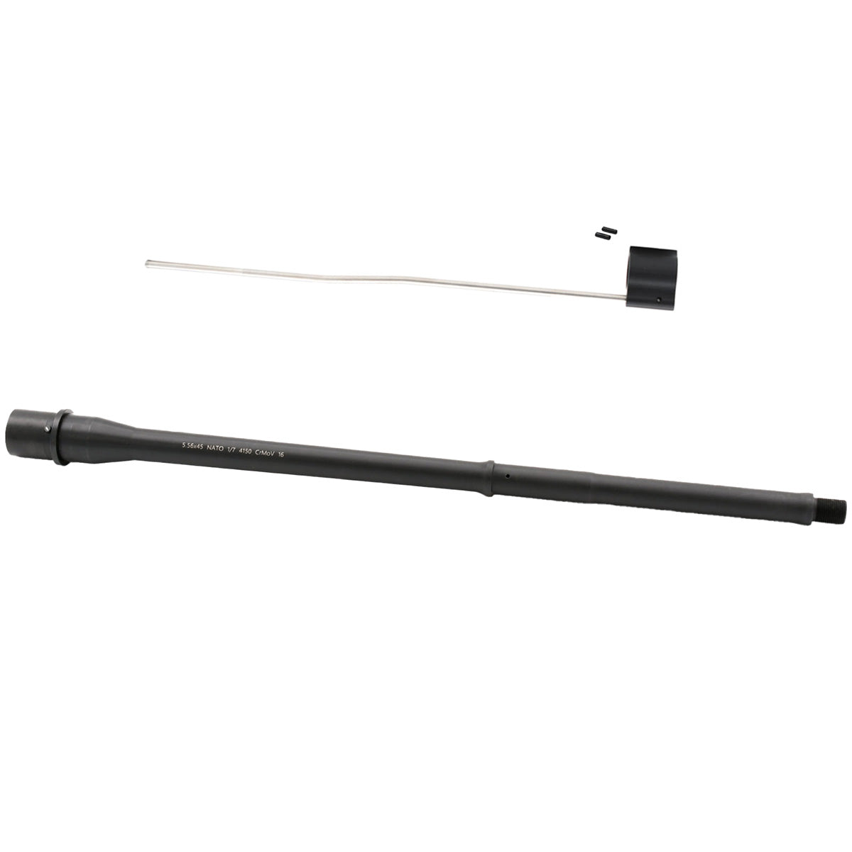 AT3 Barrel Builder Kit - 16″ 5.56 NATO Pencil Profile Mid-Length Barrel, Gas Block & Gas Tube