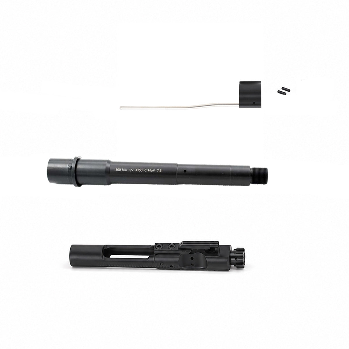AT3 Barrel Builder Kit - 7.5″ .300 Blackout Medium Profile Pistol Length Barrel, Gas Block, Gas Tube & BCG