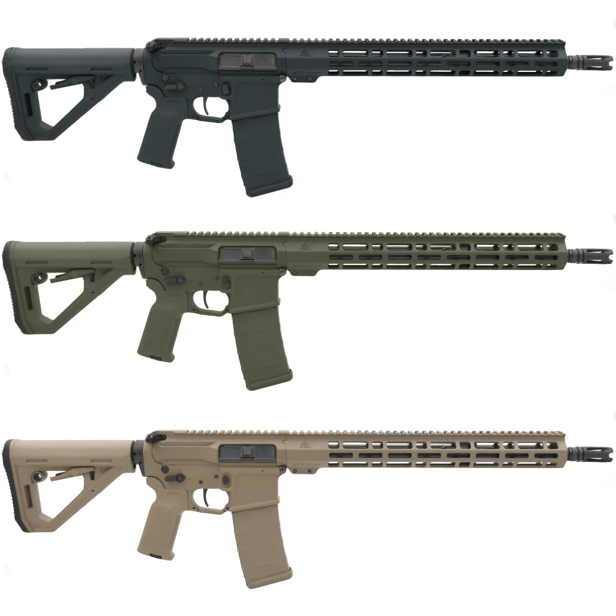 AT3™ AT-15 FLATLINE Rifle 16 Inch .300 BLK - 15 Inch M-LOK Handguard