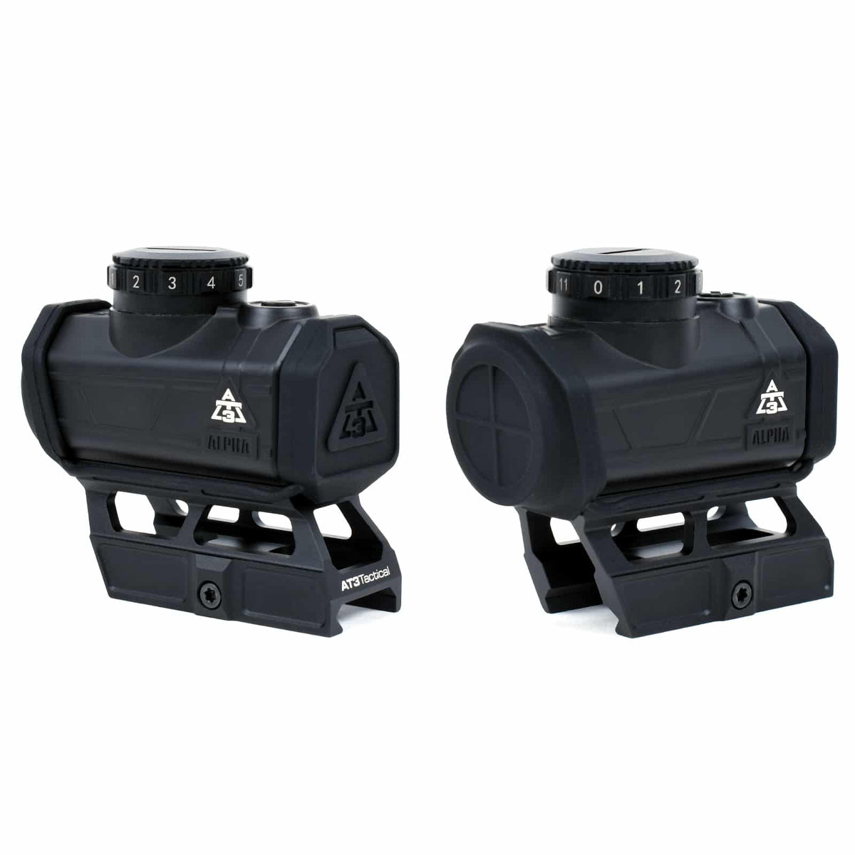 Open Box Return - AT3™ ALPHA Micro 2 MOA Red Dot Sight - Shake Awake - Cantilever Riser Mount