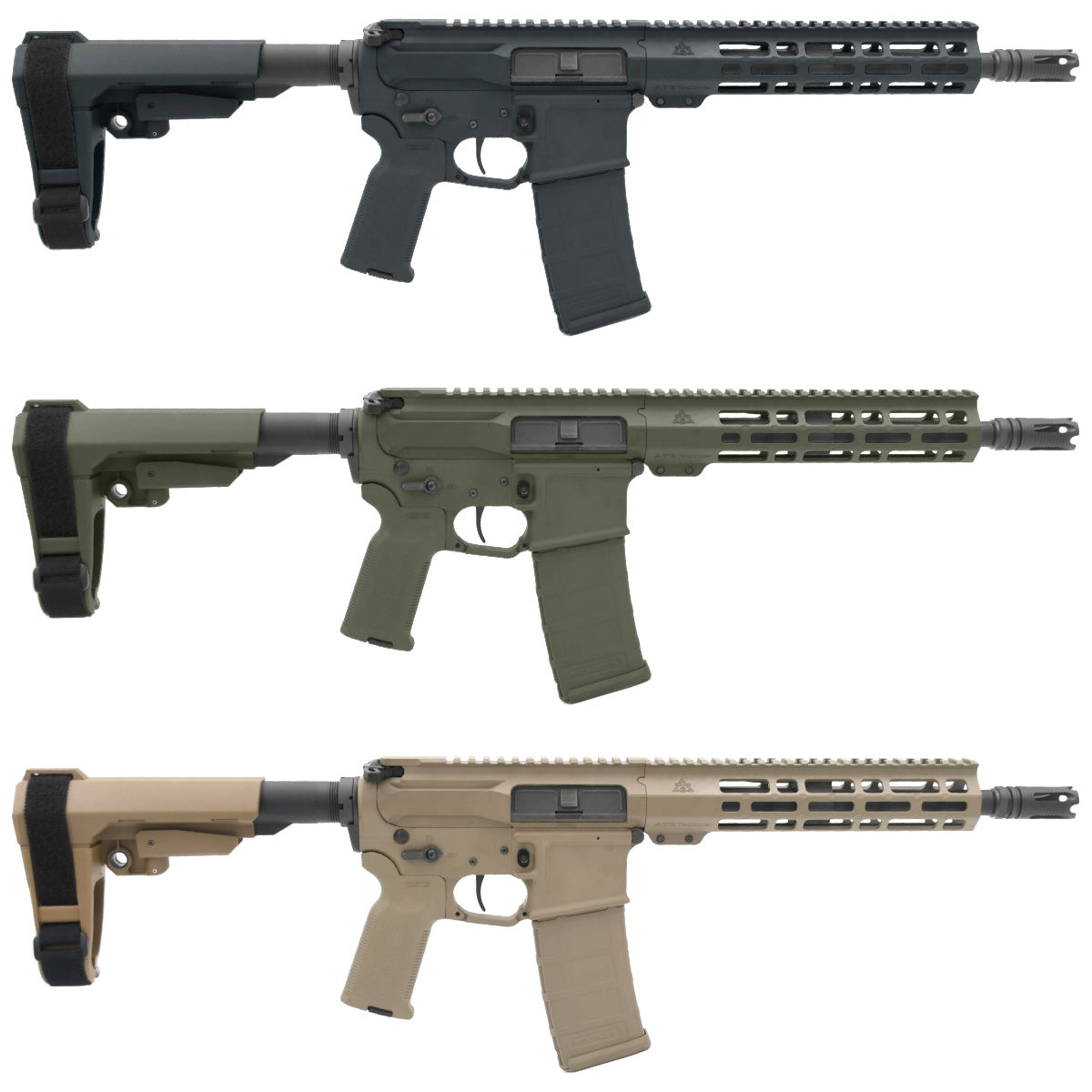 AT3™ AT-15 PROWLER Pistol 10.5 Inch 5.56 Barrel - 9 Inch M-LOK Handguard