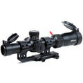Open Box Return - AT3™ Red Tail™ Second Focal Plane 30mm Scope - MOA - Locking Caps - 5.56 Illuminated BDC Reticle - 1-4x24 or 1-6x24 - 1-4x24, 30mm-cantilever-mount