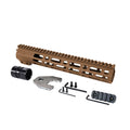 Open Box Return - AT3™ SPEAR Free Float AR-15 Handguard - M-LOK - Burnt-bronze, 12-inch