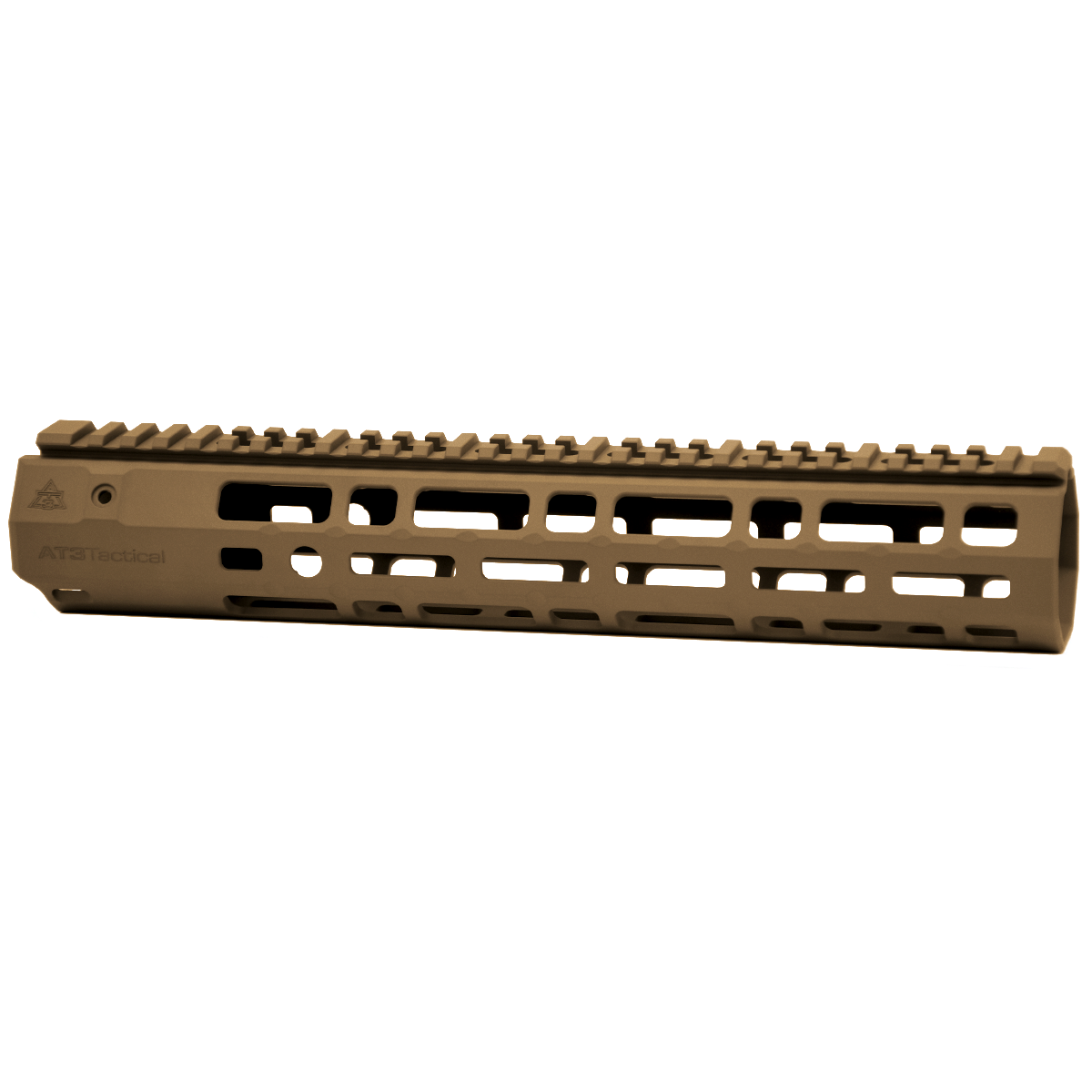 Open Box Return - AT3™ SPEAR XL Suppressor Ready Free Float AR-15 Handguard - M-LOK - Burnt-bronze, 12-inch