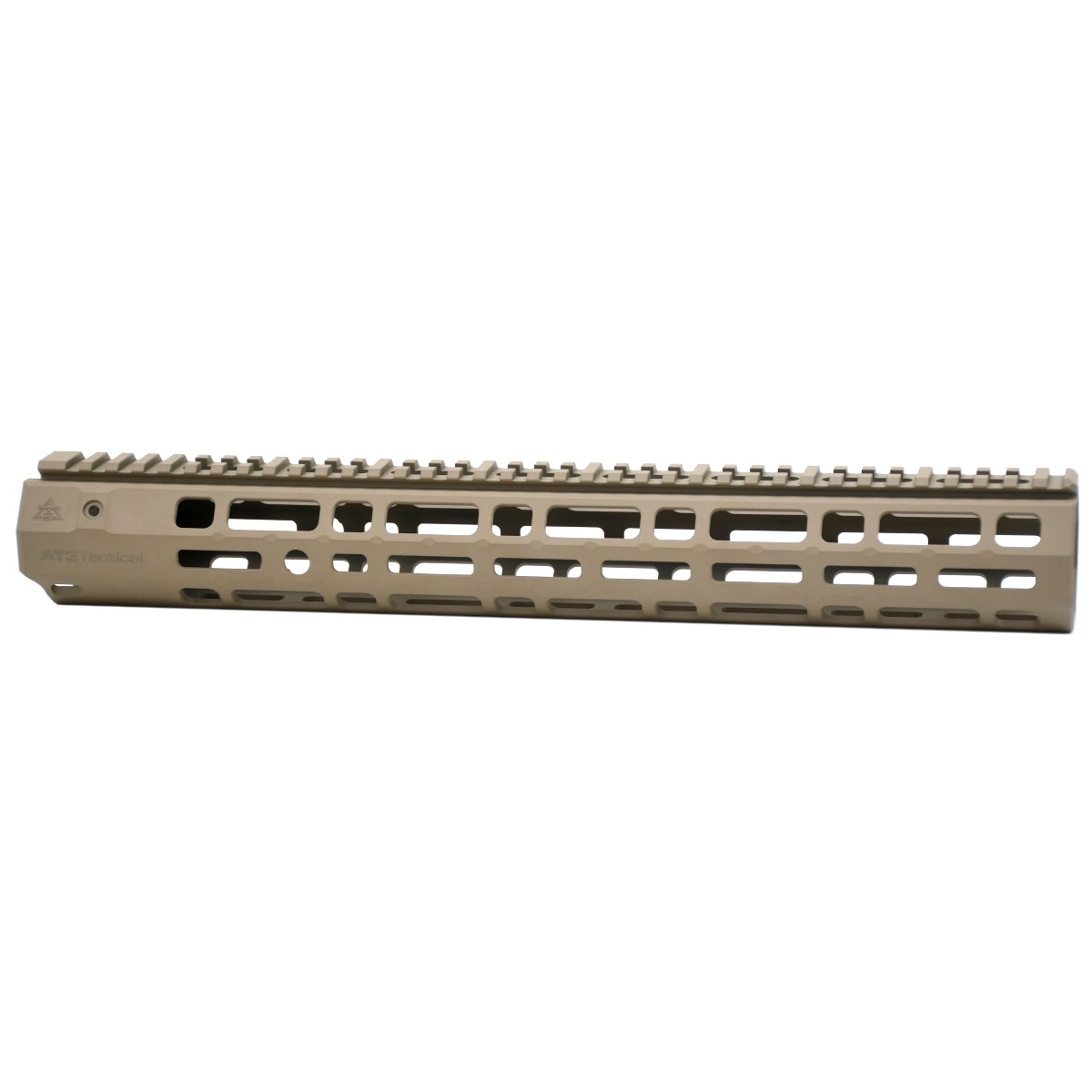 Open Box Return - AT3™ SPEAR XL Suppressor Ready Free Float AR-15 Handguard - M-LOK - Flat-dark-earth, 15-inch