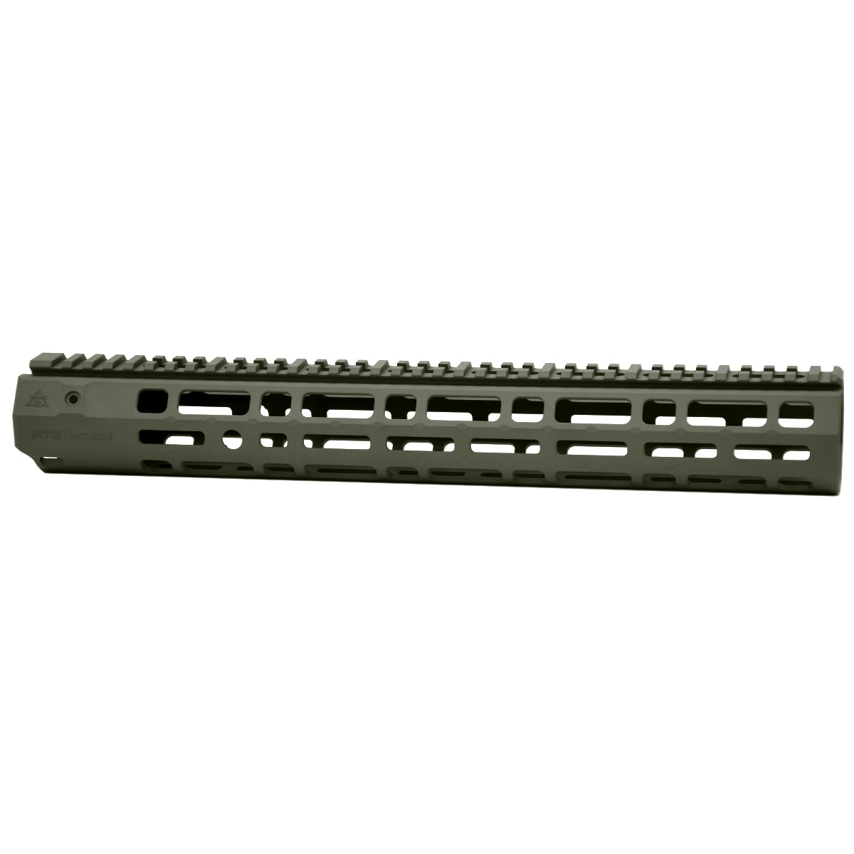 Open Box Return - AT3™ SPEAR XL V2 Suppressor Ready Free Float AR-15 Handguard - M-LOK - Od-green-2, 15-inch