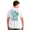 BAIT 'N FETCH SS TEE WHITE SIZE S