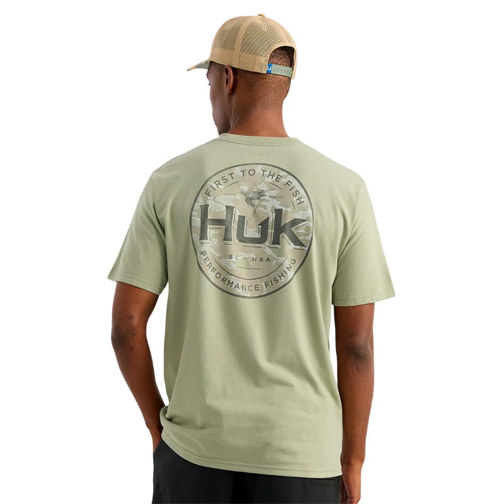 MARLIN CIRCLE SS POCKET TEE SEAGRASS SIZE S