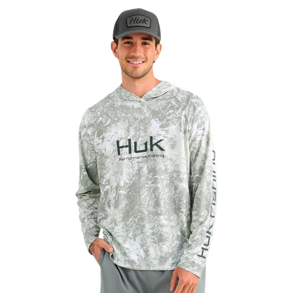 PURSUIT MOSSY OAK PRINTED HOODIE SEAGRASS SIZE M