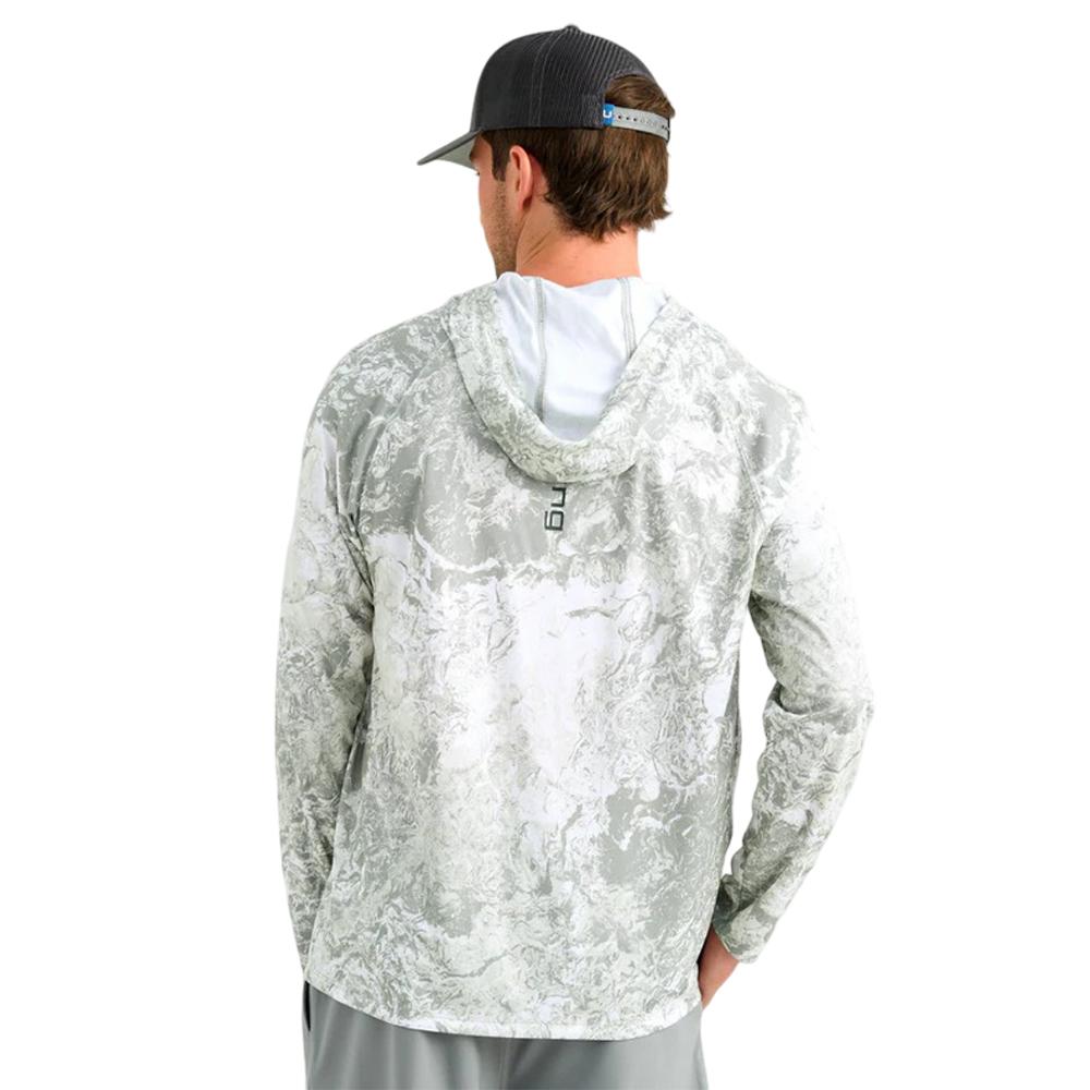 PURSUIT MOSSY OAK PRINTED HOODIE SEAGRASS SIZE M