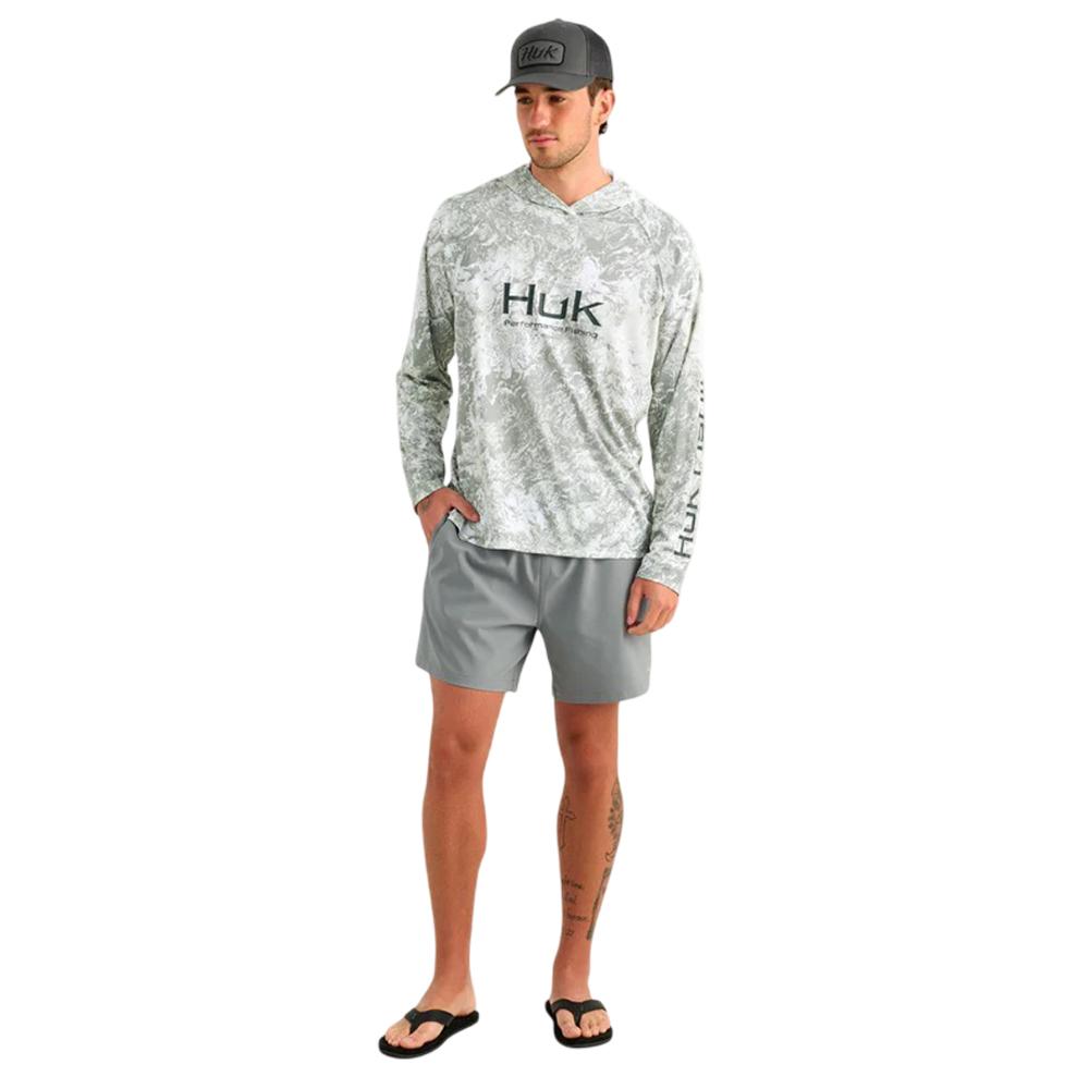 PURSUIT MOSSY OAK PRINTED HOODIE SEAGRASS SIZE M