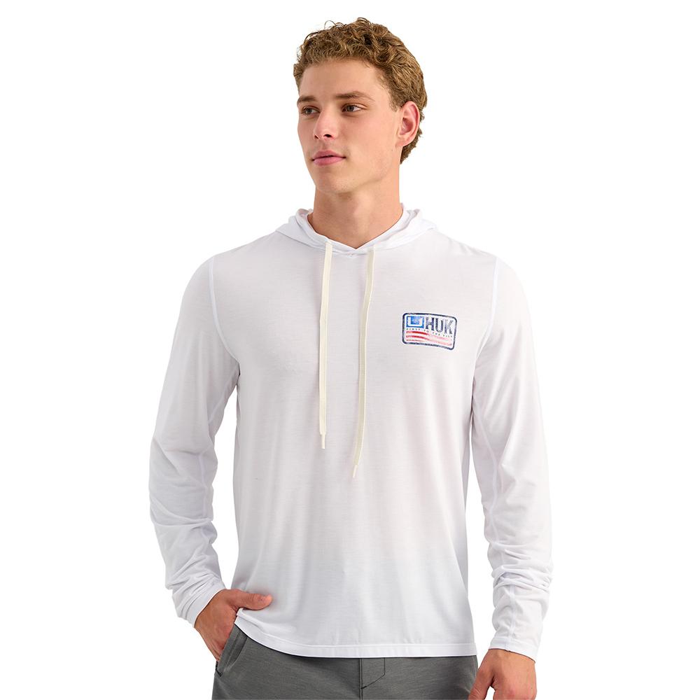 DRIFT HOODIE WHITE SIZE L