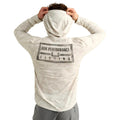 DRIFT PRINTED HOODIE SILVER BIRCH SIZE S